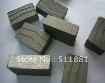 Алмазные сегменты NCCTEC | Сегменты Алмазных пильных полотен | Режущие зубья для бетона, песчаника, базальта, гранита | 40*3.4* 15 мм